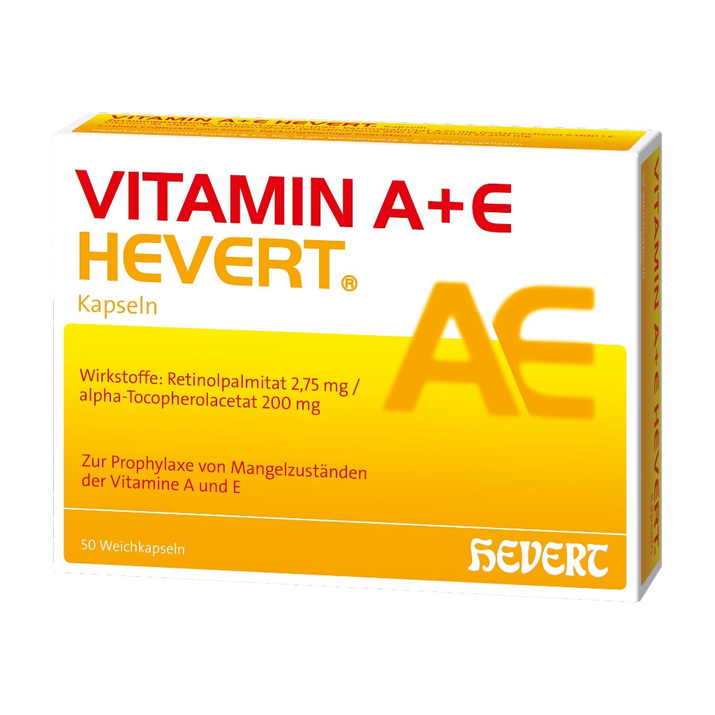 VITAMIN A+E Hevert Kapseln