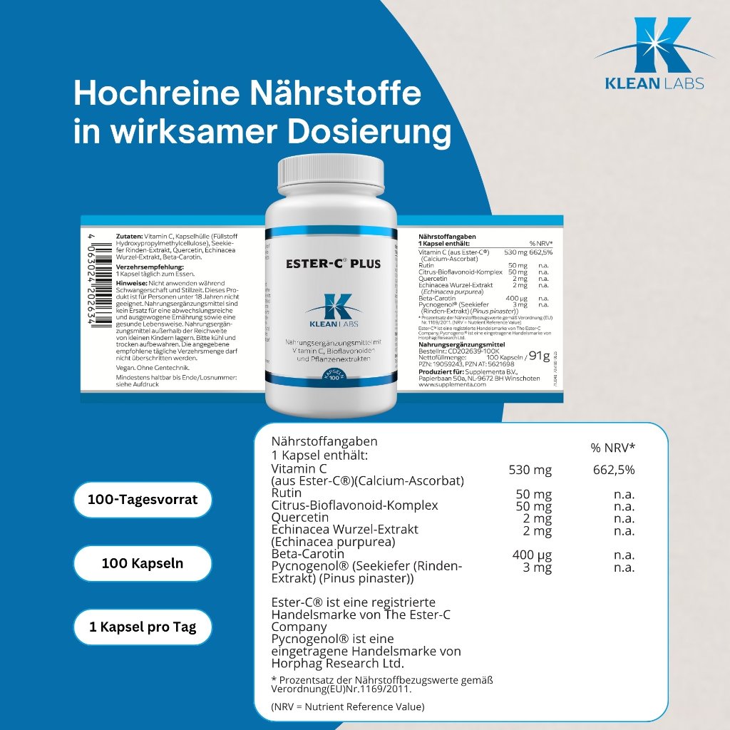 Klean Labs Ester-C Plus