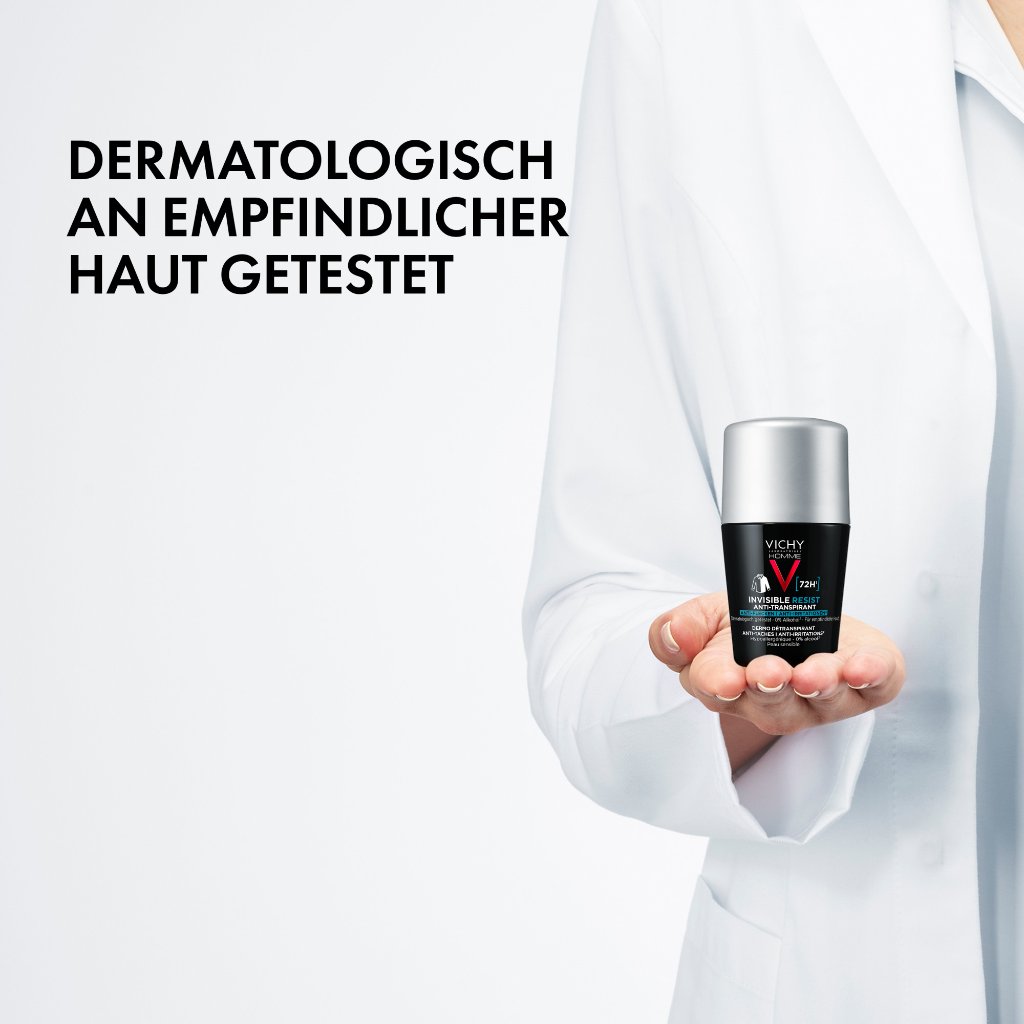 Vichy Homme Deo Roll-on 72h Anti-Flecken