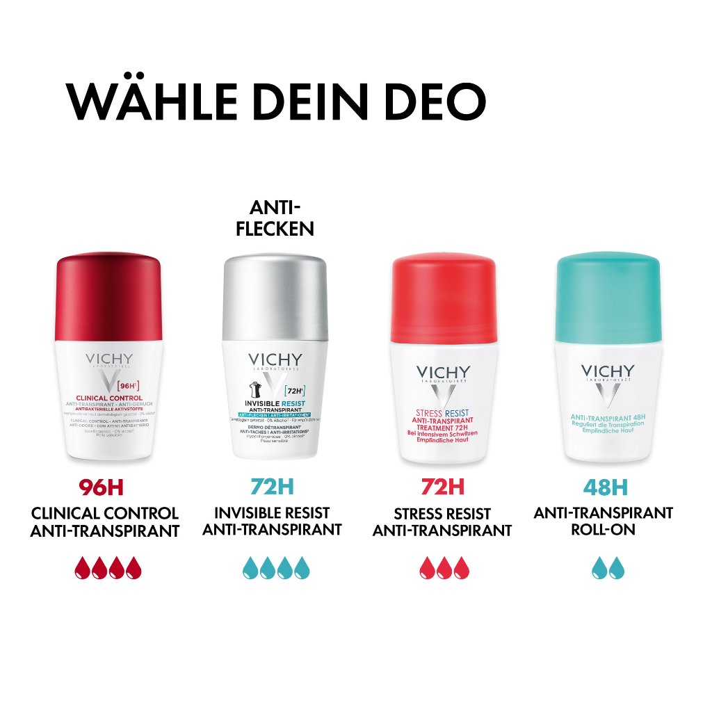 Vichy  Deo Roll on 72h Anti-Flecken