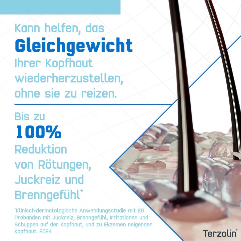 TERZOLIN Expert Shampoo bei trockener Kopfhaut