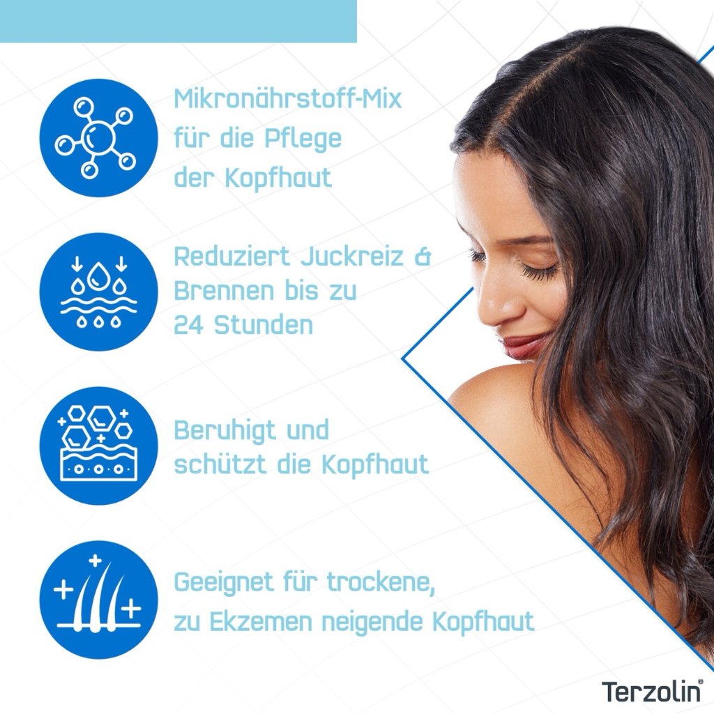 TERZOLIN Expert Shampoo bei trockener Kopfhaut