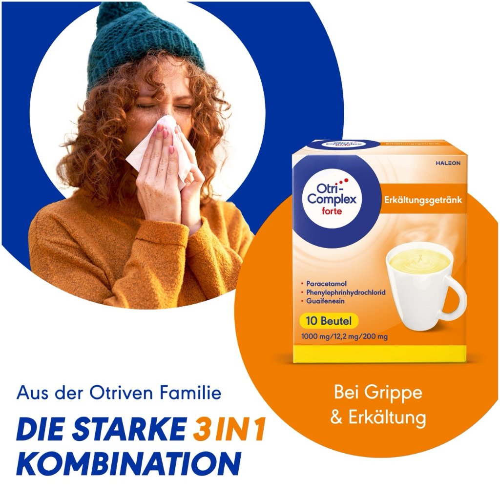 OtriComplex forte Erkältungsgetränk, 10 Beutel
