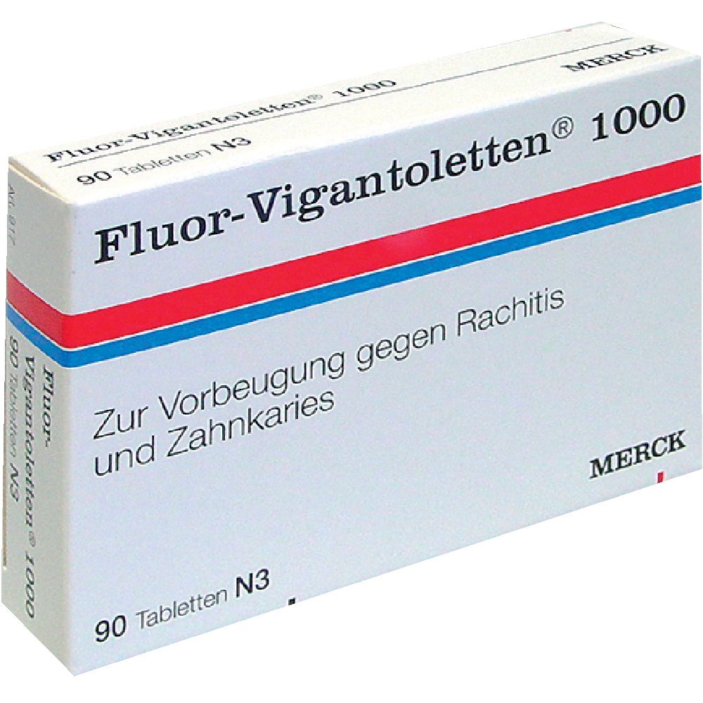FLUOR VIGANTOLETTEN 1.000 I.E. Tabletten