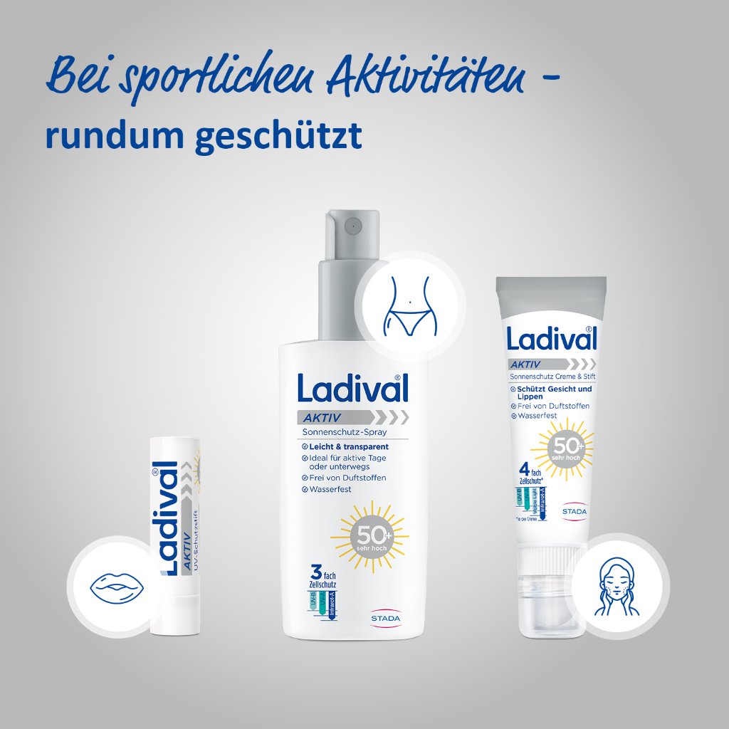 LADIVAL Aktiv UV-Schutzstift Lippen LSF 50+