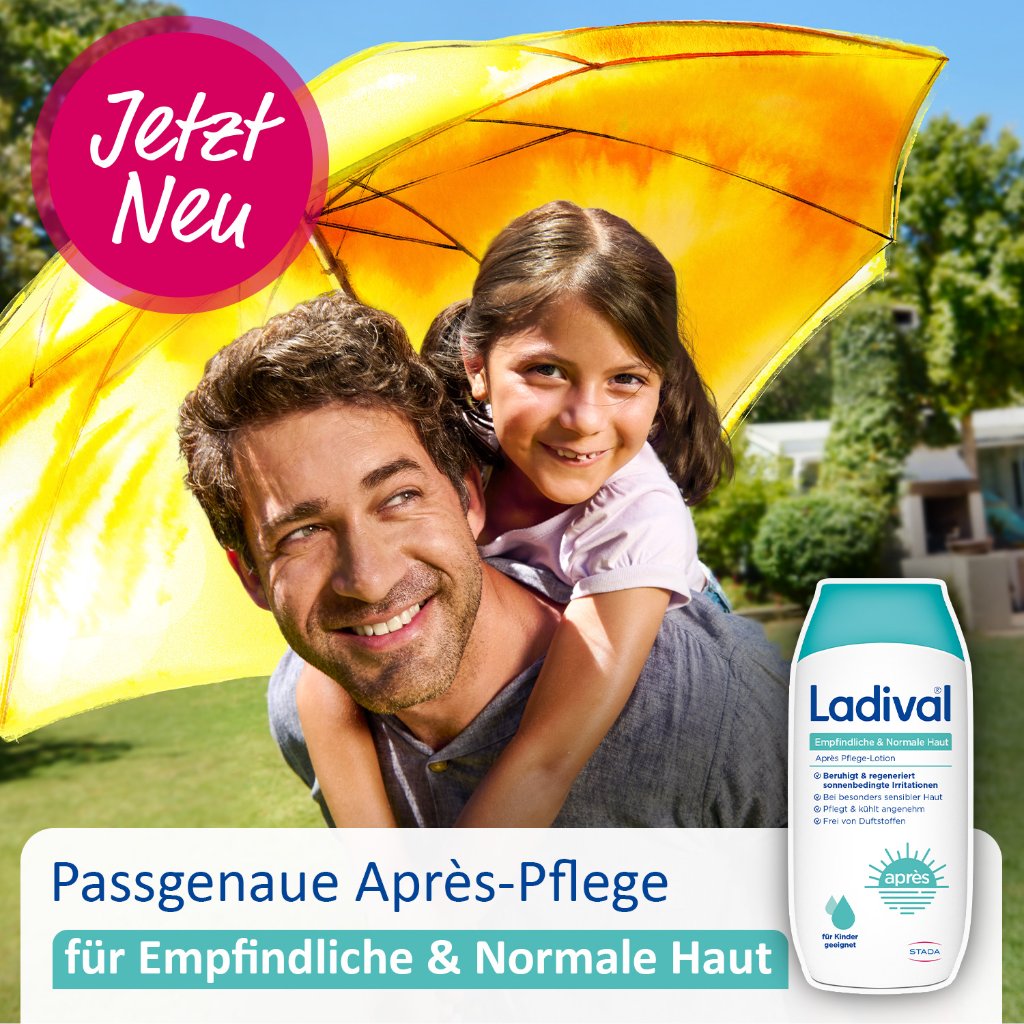 LADIVAL empfindliche+normale Haut Apres Lotion