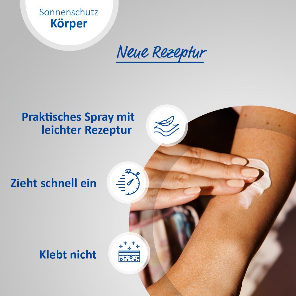 LADIVAL trockene Haut Sonnenschutz-Spray LSF 50+