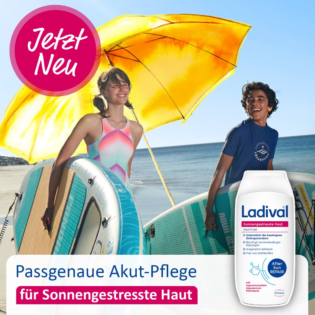 LADIVAL sonnengestresste Haut Akut Fluid