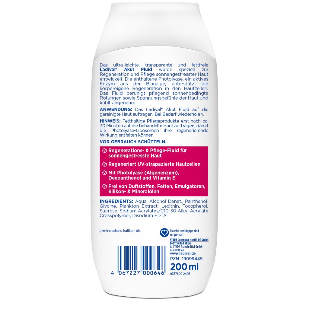 Ladival® Sonnengestresste Haut Akut Fluid, After Sun Repair