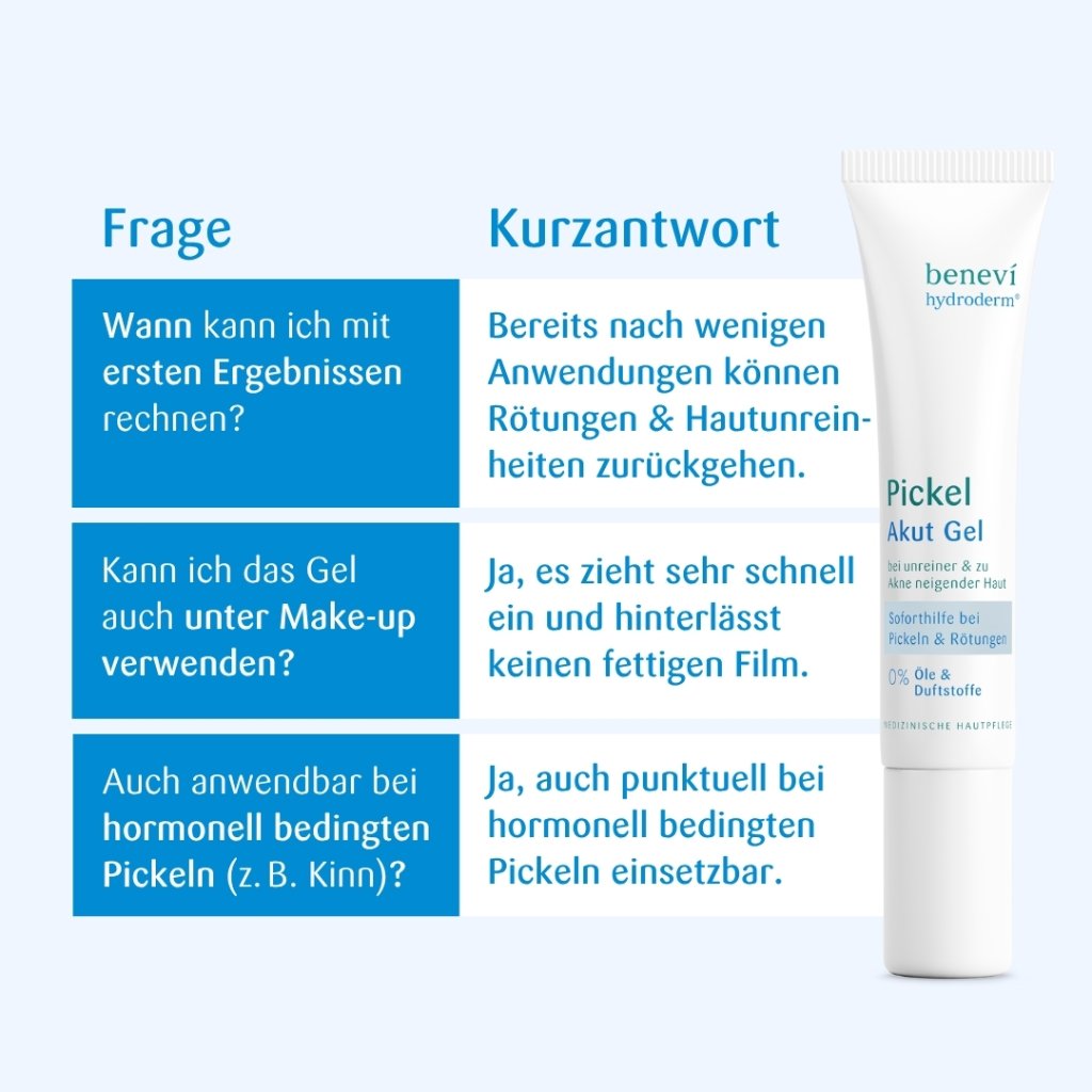 BENEVI Hydroderm Pickel Akut Gel