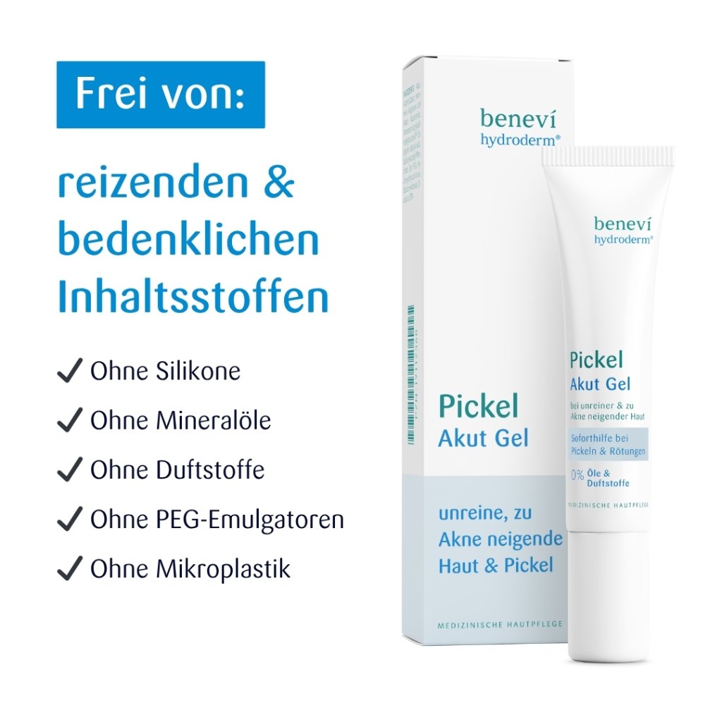 BENEVI Hydroderm Pickel Akut Gel