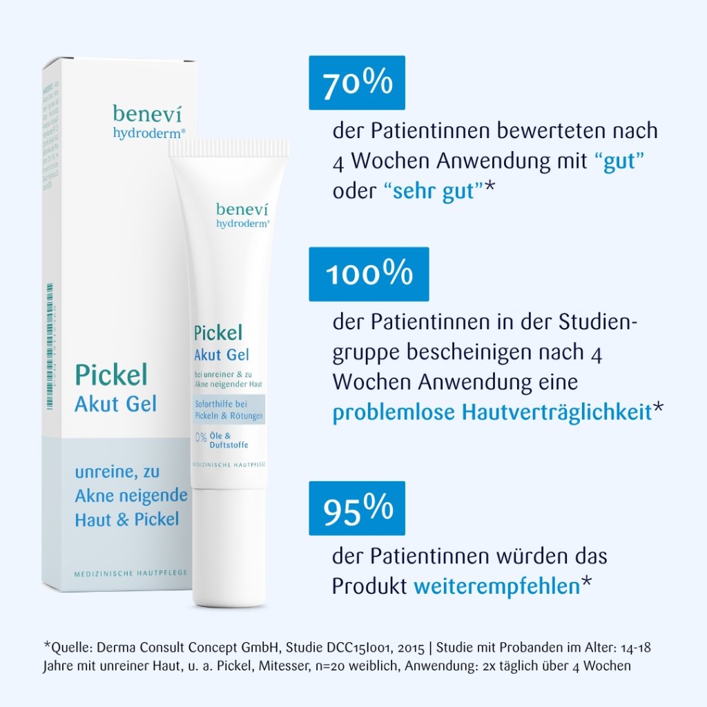 BENEVI Hydroderm Pickel Akut Gel