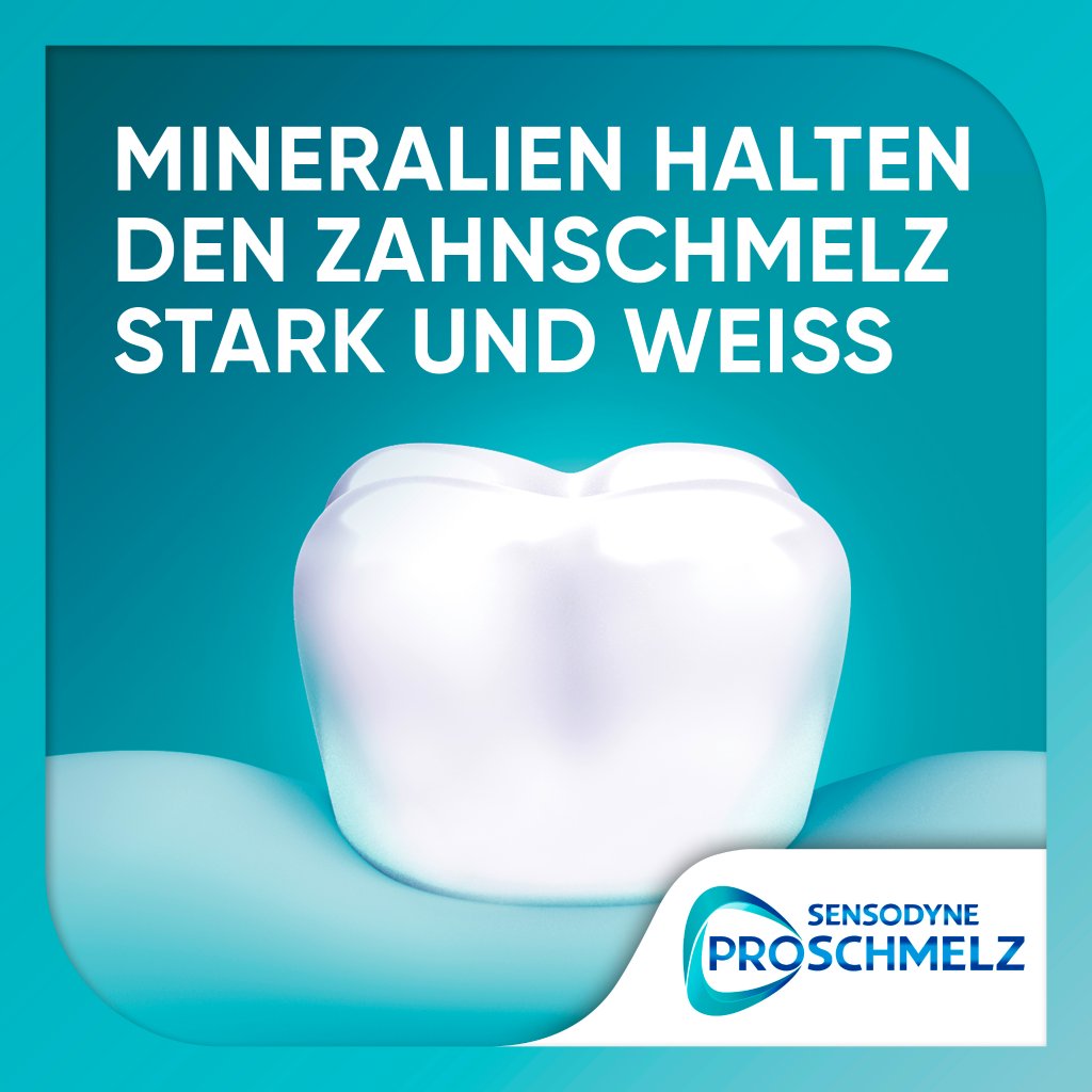 SENSODYNE ProSchmelz sanft weiß Zahnpasta