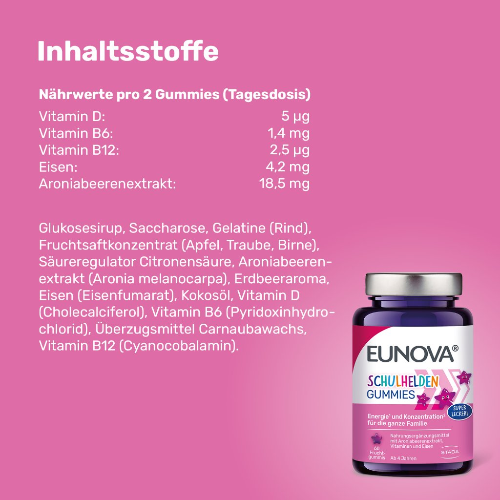EUNOVA Schulhelden Gummies