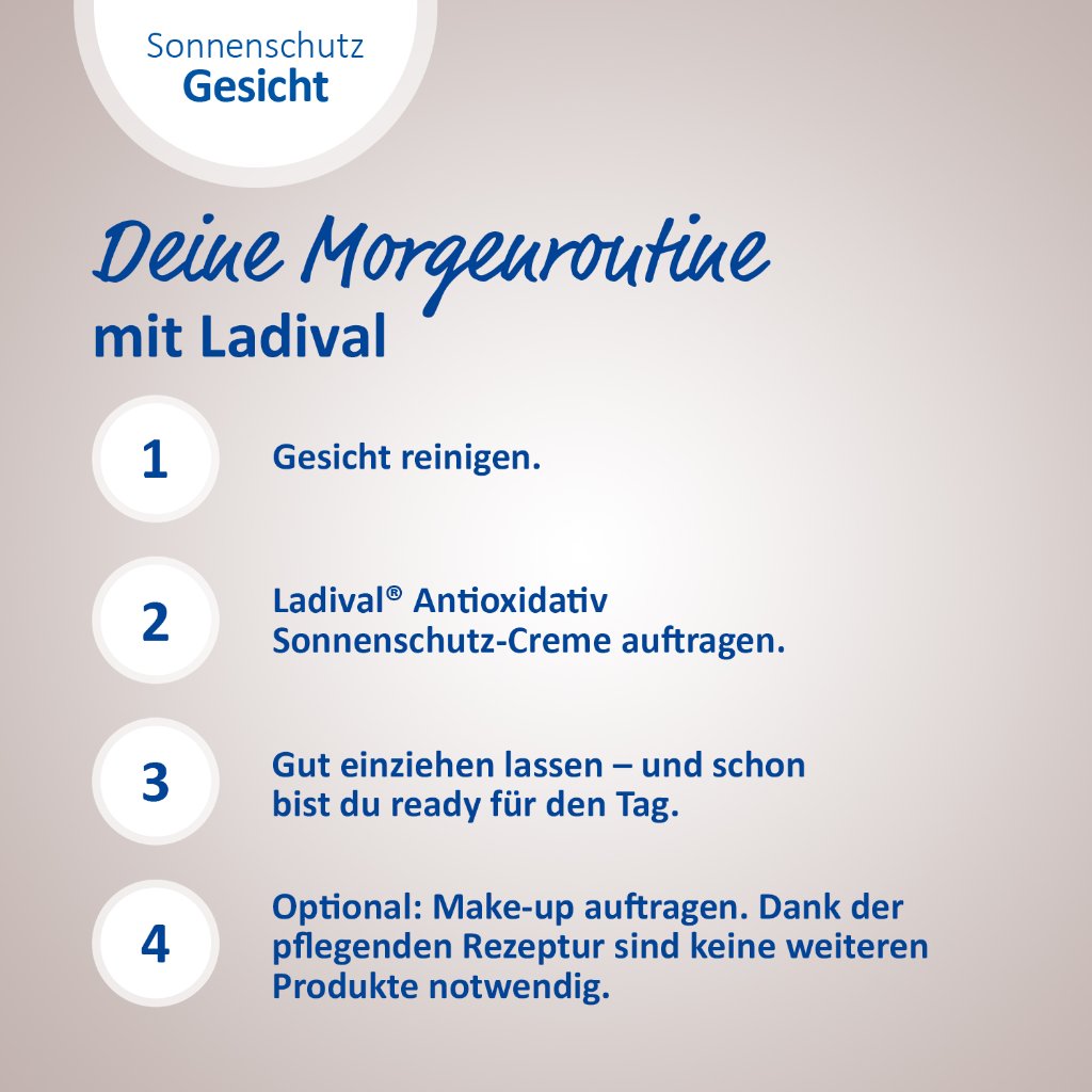 LADIVAL Antioxidativ Creme Gesicht LSF 30