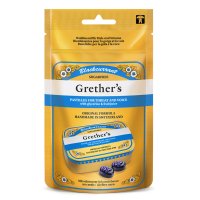 Grether’s Pastillen Blackcurrant 110 g Refill Beutel zuckerfrei