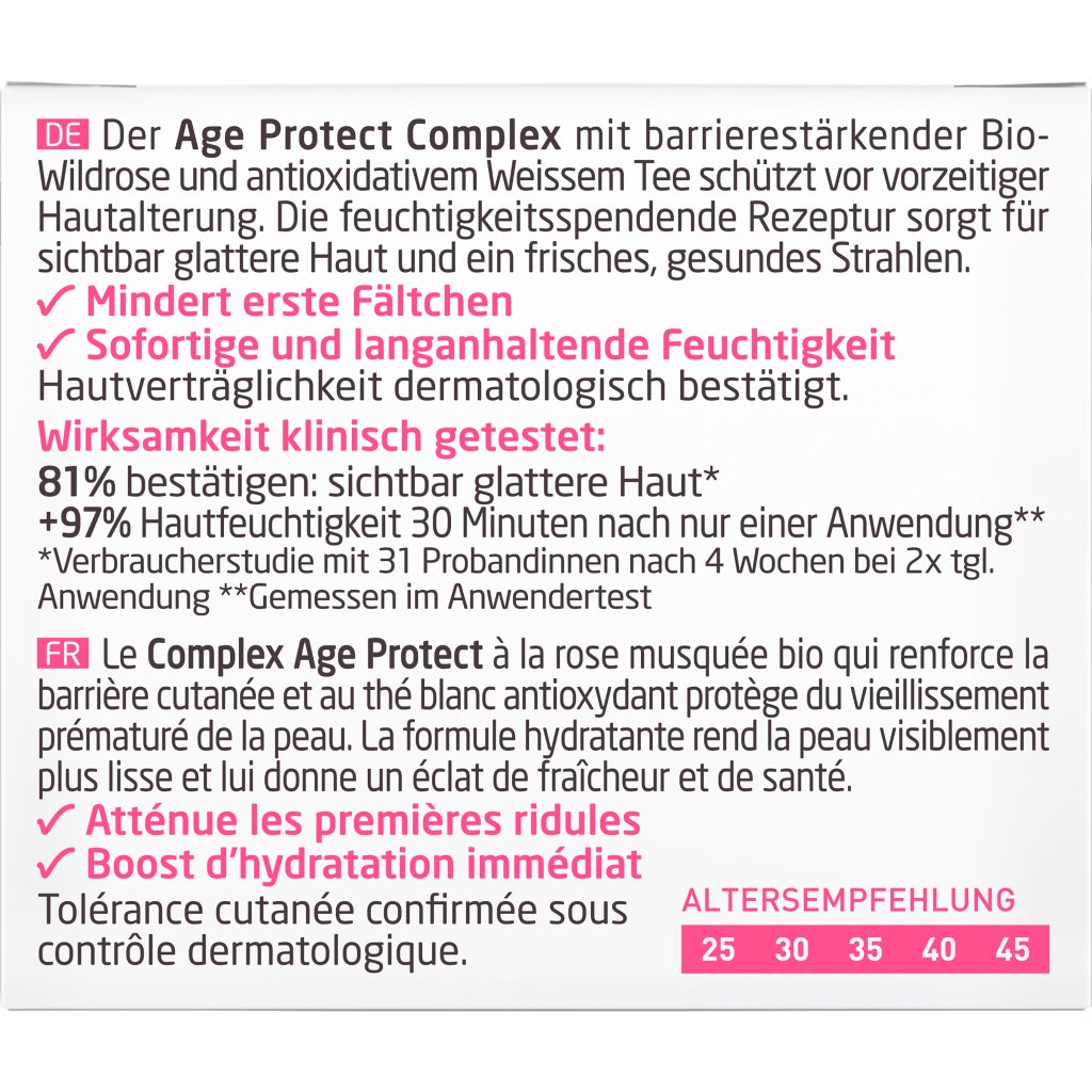 WELEDA glättende Tagespflege Wildrose & weißer Tee