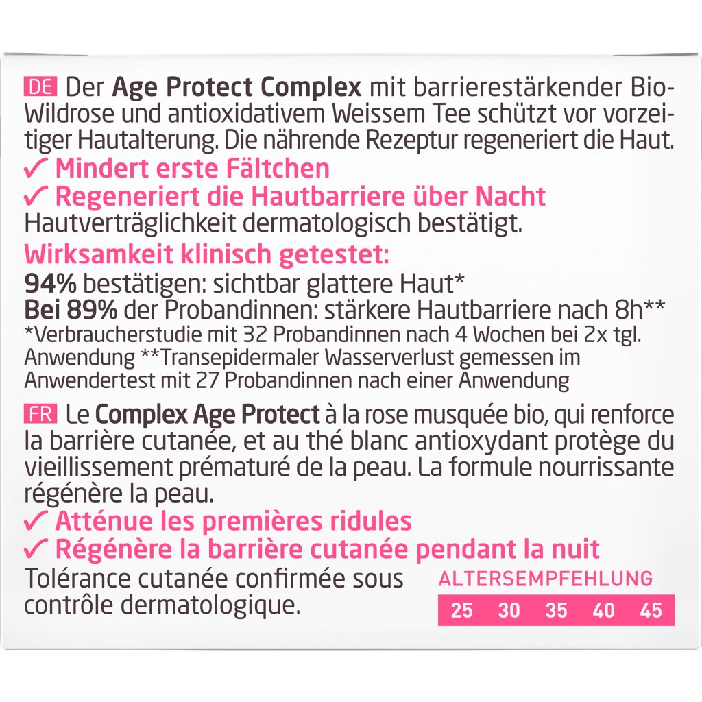 WELEDA glättende Nachtpflege Wildrose & weißer Tee