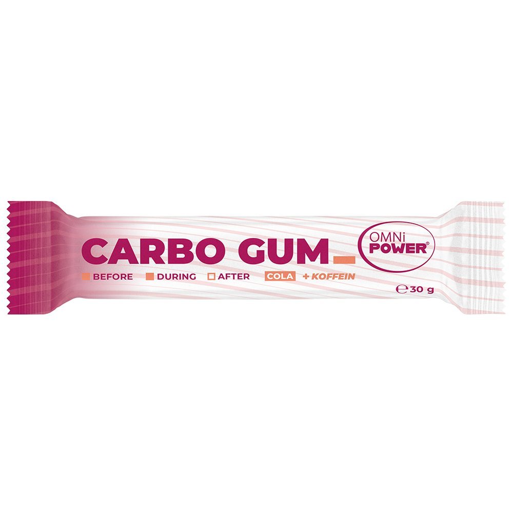 OMNi POWER CARBO GUM Cola mit Koffein, 30g
