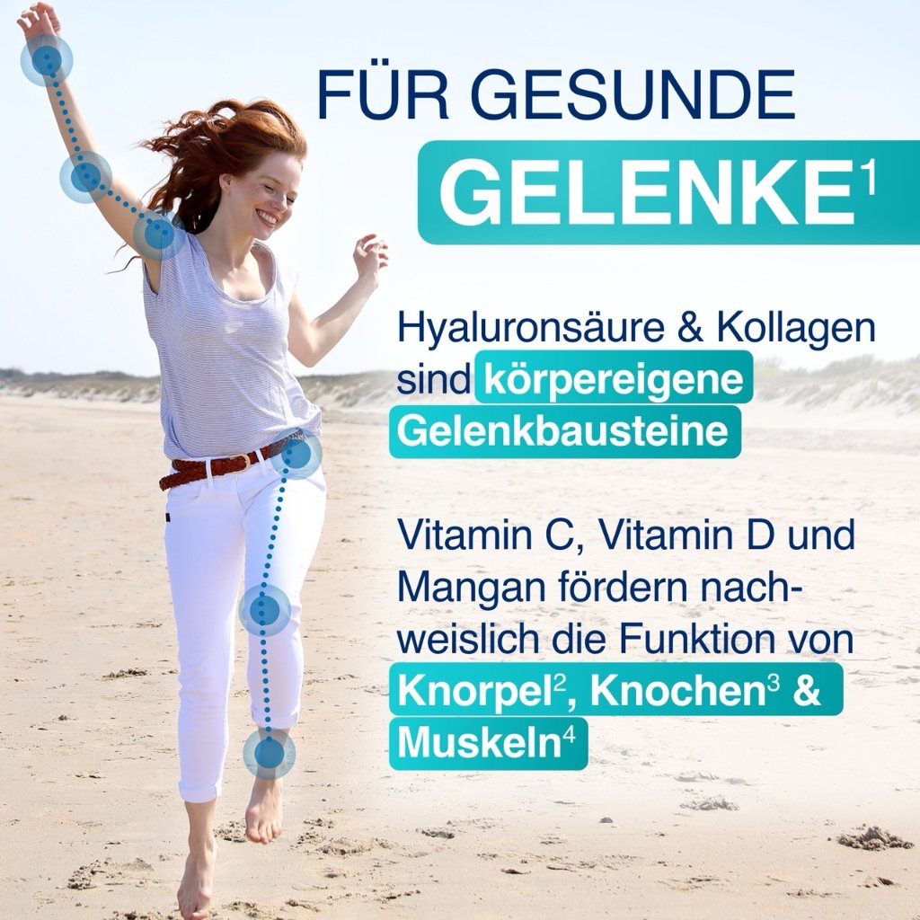GELENCIUM® Hyaluron Kollagen hochdosiert mit Vitamin C