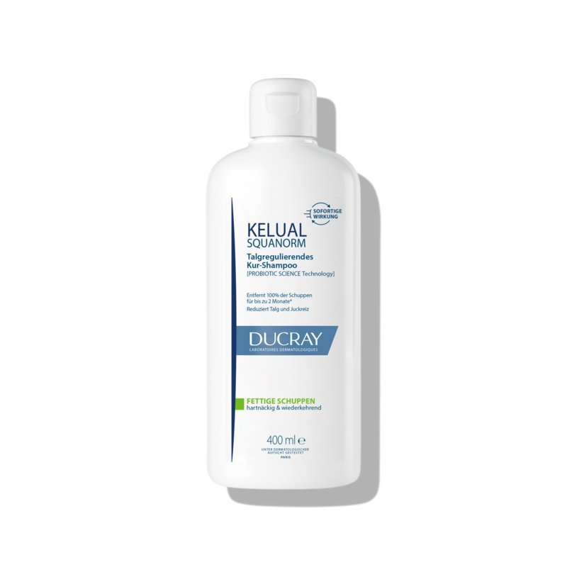 Ducray KELUAL SQUANORM Talgregulierendes Anti-Schuppen Shampoo Fettige Schuppen