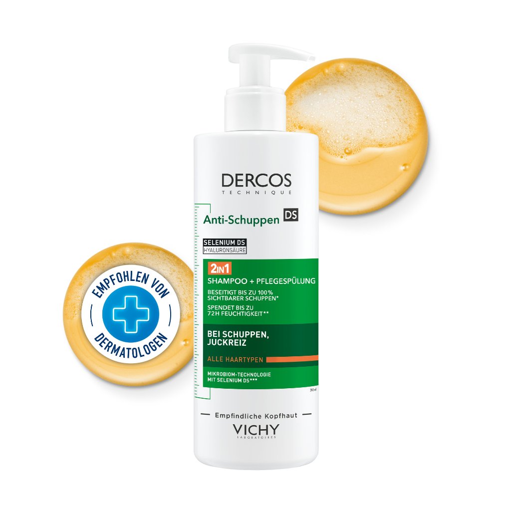 Vichy Dercos 2in1 Anti-Schuppen Shampoo 390ml