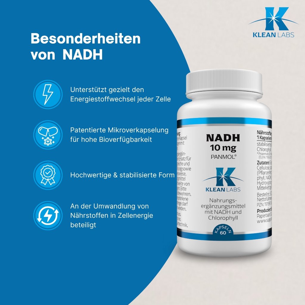 Klean Labs NADH 10 mg PANMOL