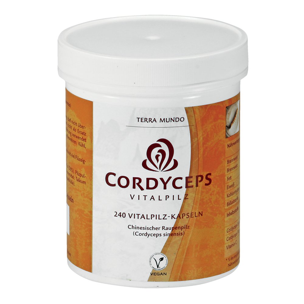 CORDYCEPS VITALPILZ Terra Mundo Kapseln
