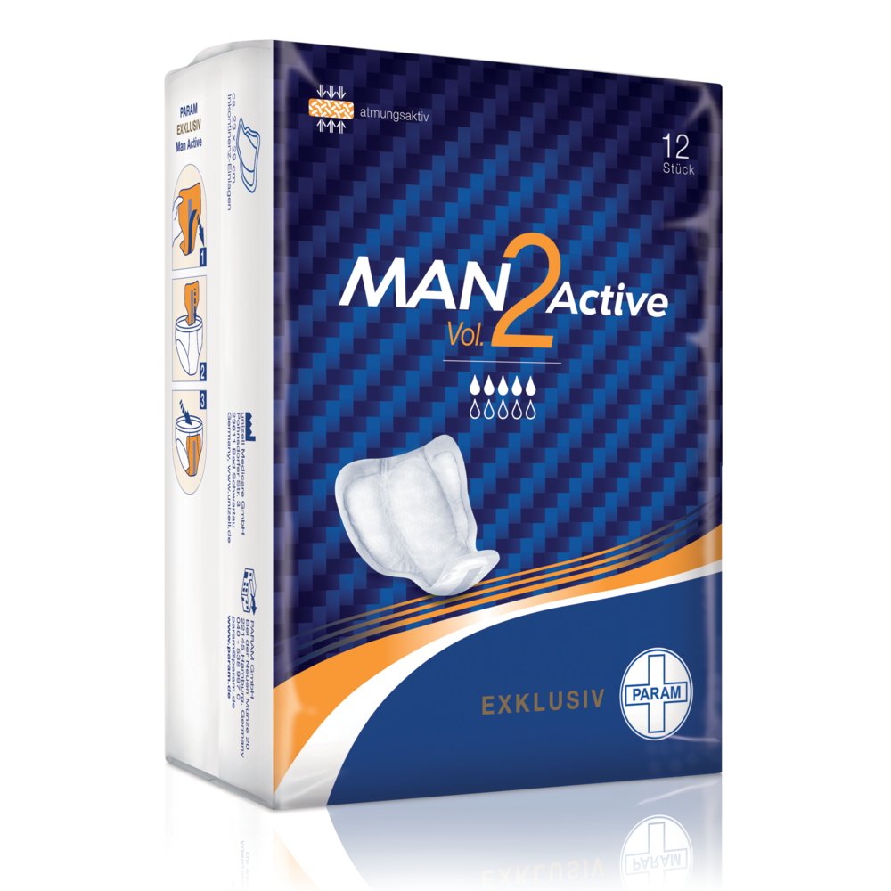 PARAM EXKLUSIV Man Active Vol. 2, 23 x 29 cm, 12 Stück