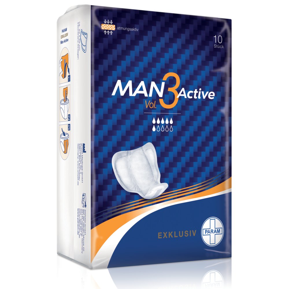 PARAM EXKLUSIV Man Active Vol. 3, 23 x 29 cm, 10 Stück