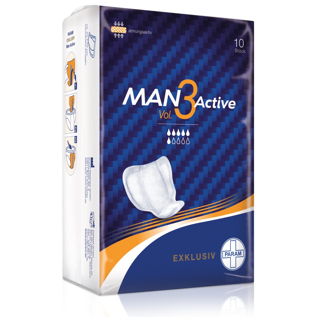 PARAM EXKLUSIV Man Active Vol. 3, 23 x 29 cm, 10 Stück
