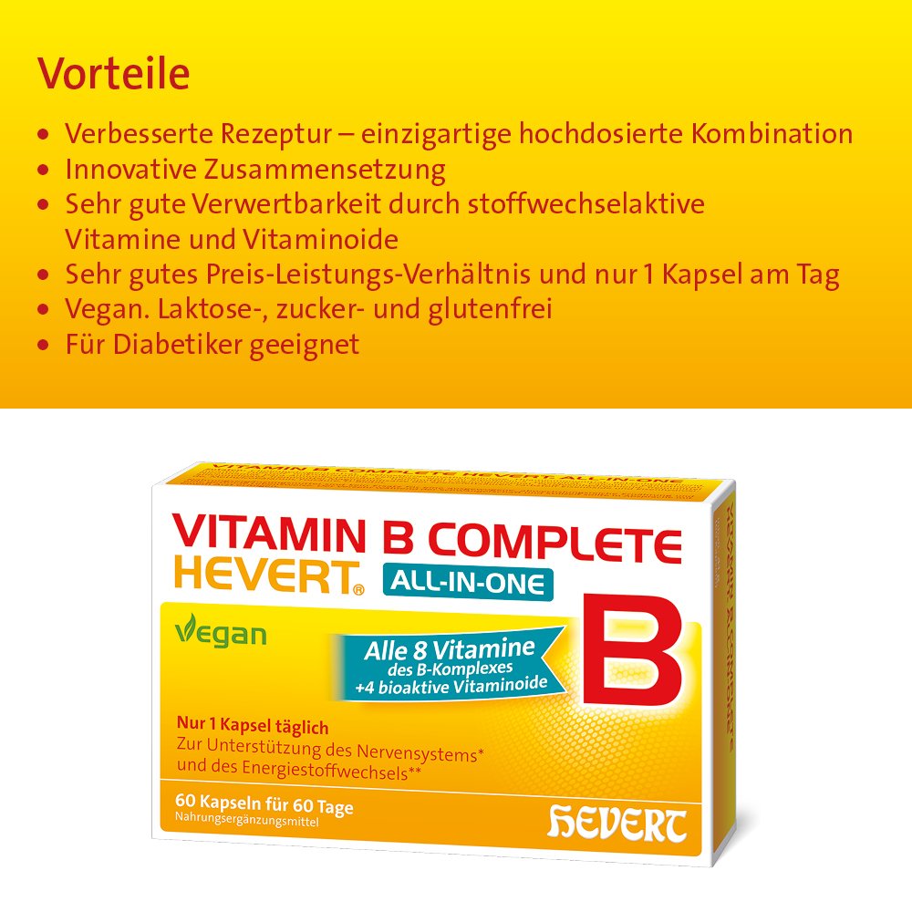 Vitamin B Complete Hevert all-in-one