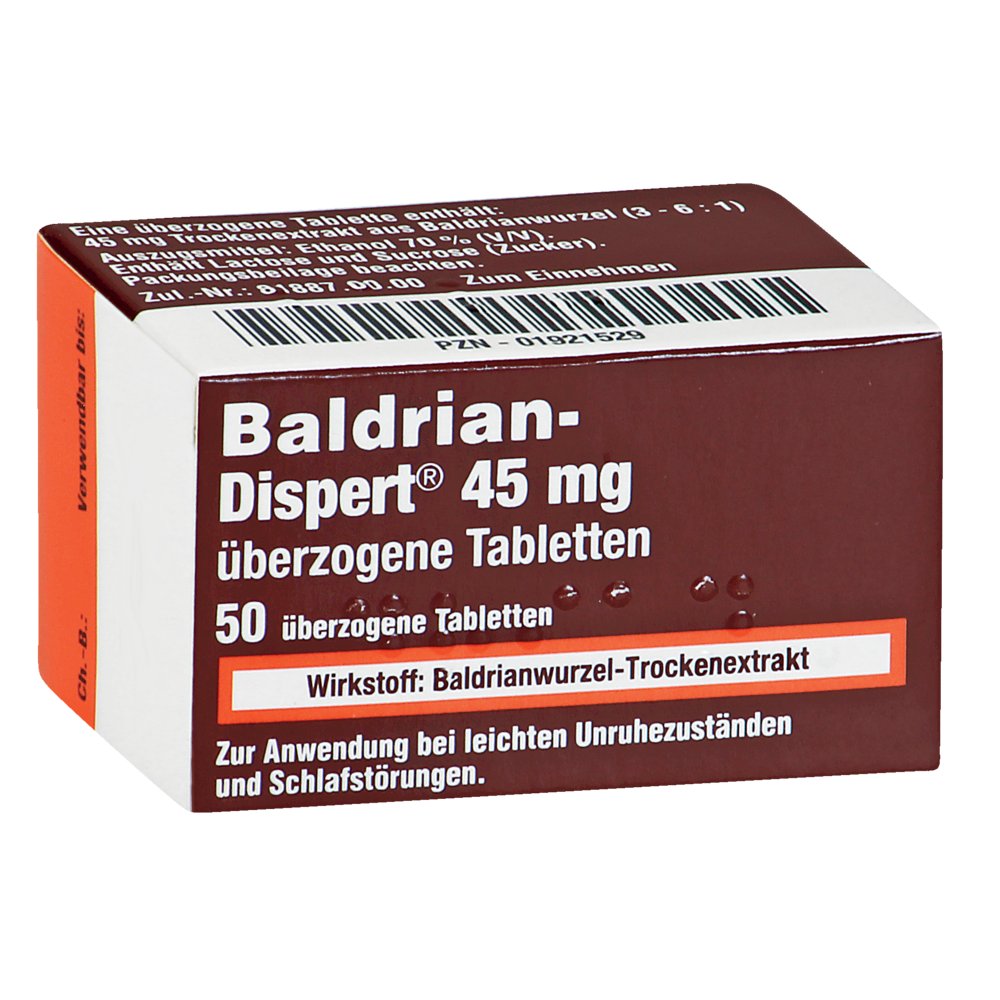 BALDRIAN DISPERT 45 mg überzogene Tabletten