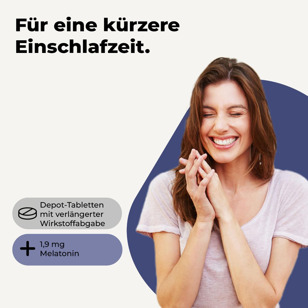 MELATONIN 1,9 mg Depot Tabletten