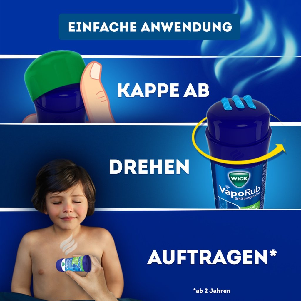 WICK VapoRub Erkältungssalbe im Stick
