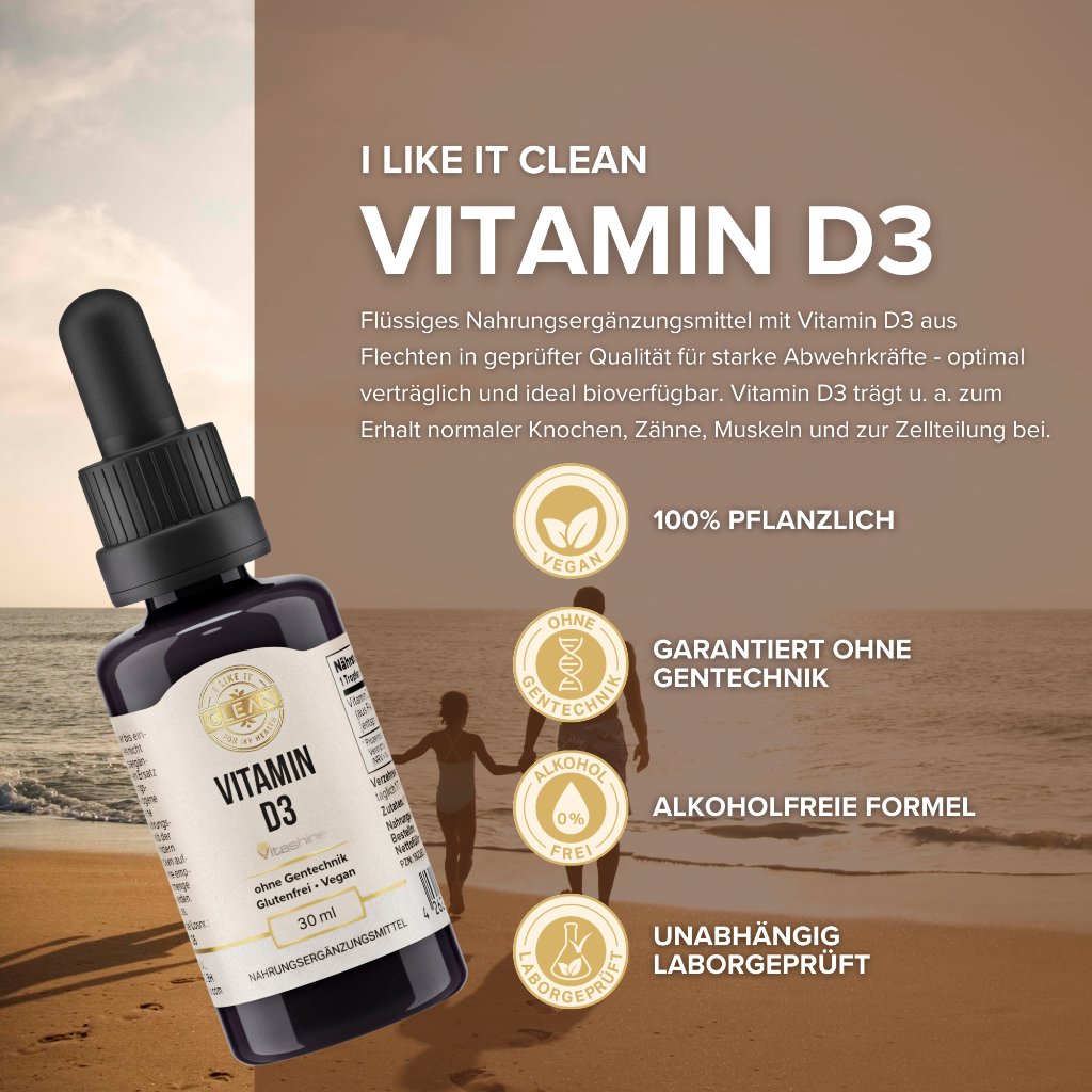 i like it clean Vitamin D3 flüssig