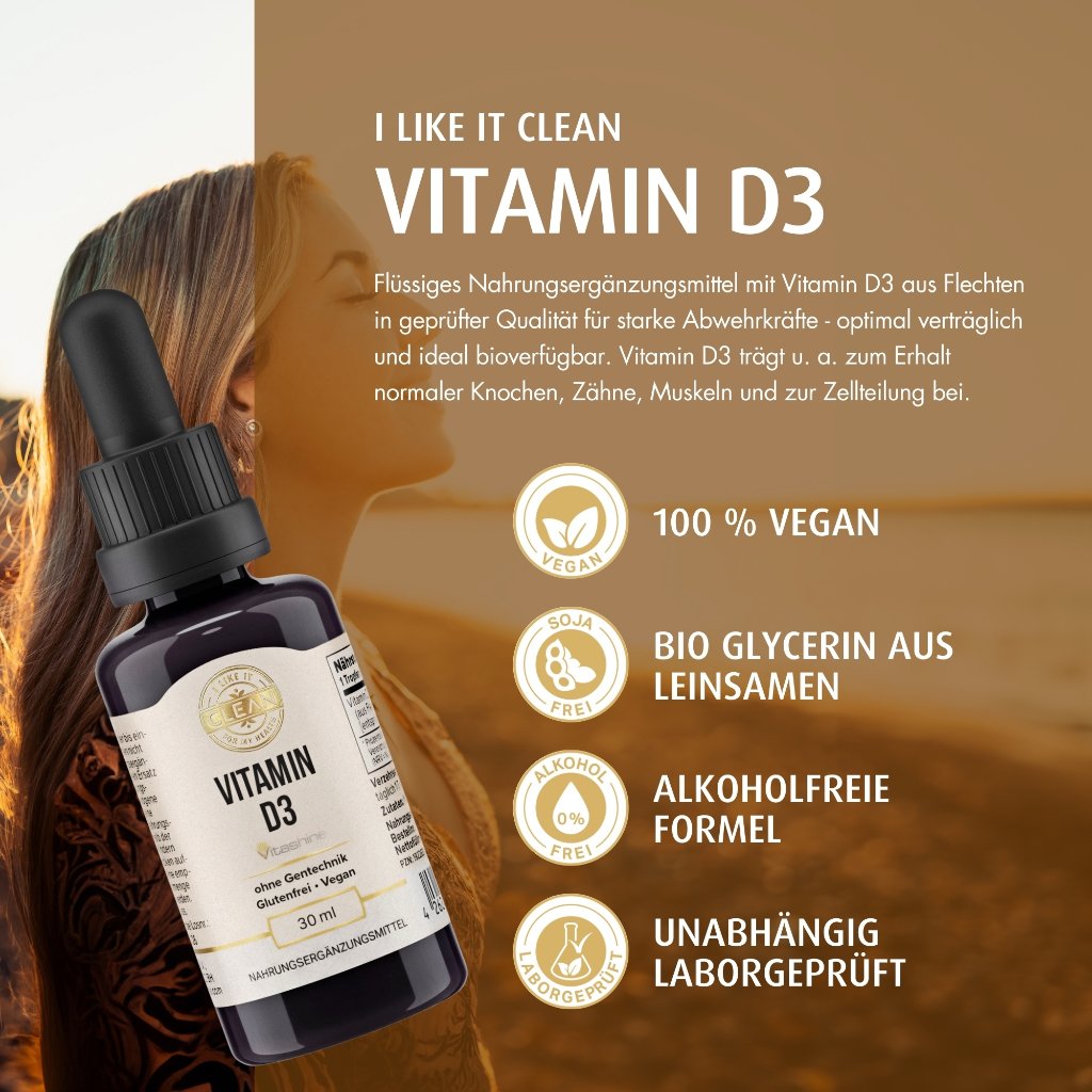 i like it clean Vitamin D3 flüssig
