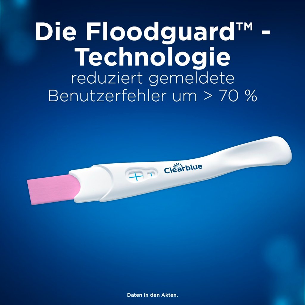 CLEARBLUE Schwangerschaftstest schnelle Erkennung