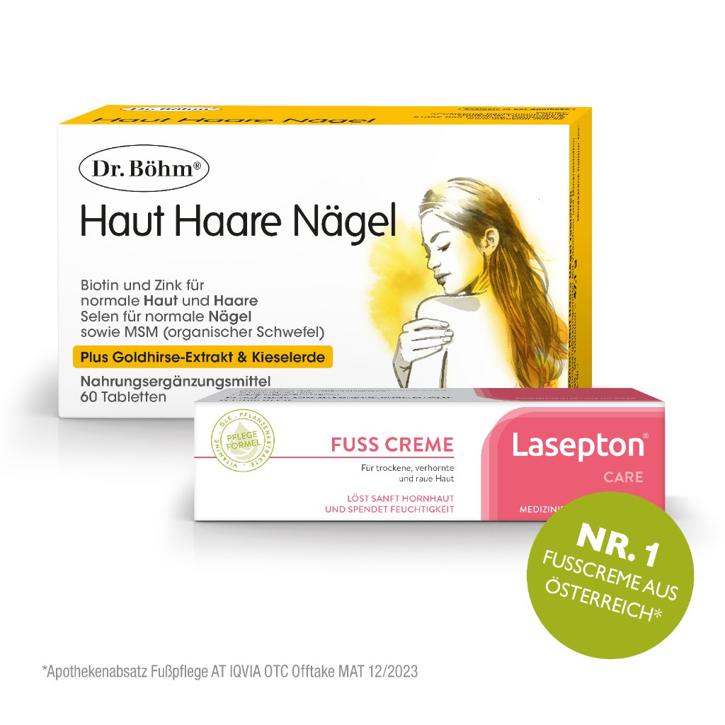 DR.BÖHM Haut Haare Nägel+Fußcreme Lasepton Set