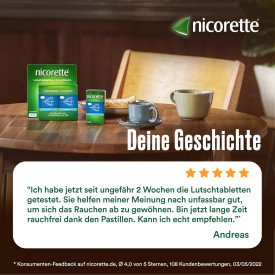 NICORETTE freshmint 2 mg Lutschtabletten gepresst