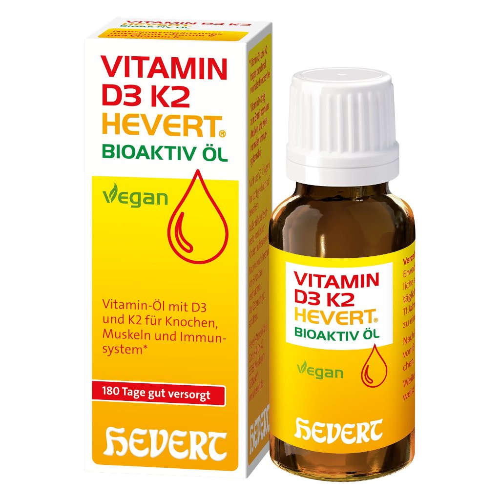 Vitamin D3 K2 Hevert Bioaktiv Öl