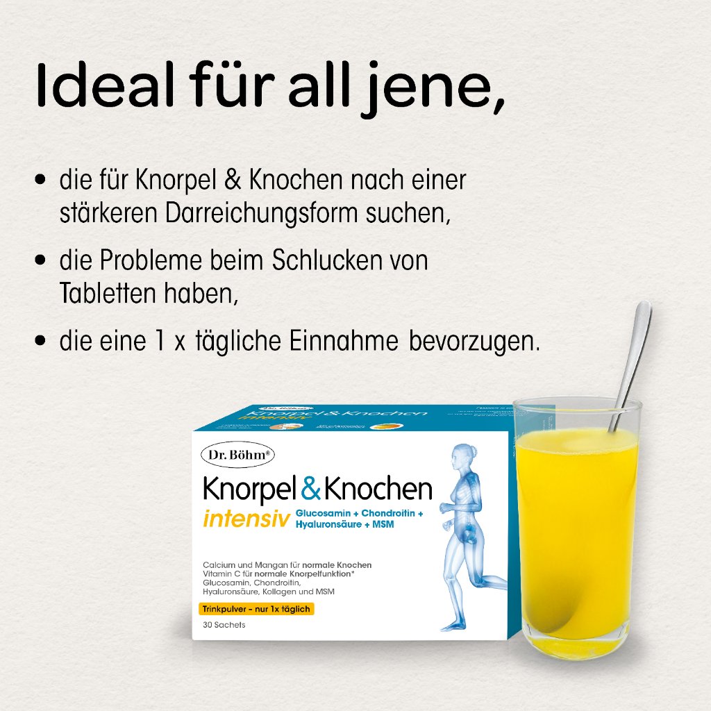 DR.BÖHM Knorpel & Knochen intensiv Trinkpulver