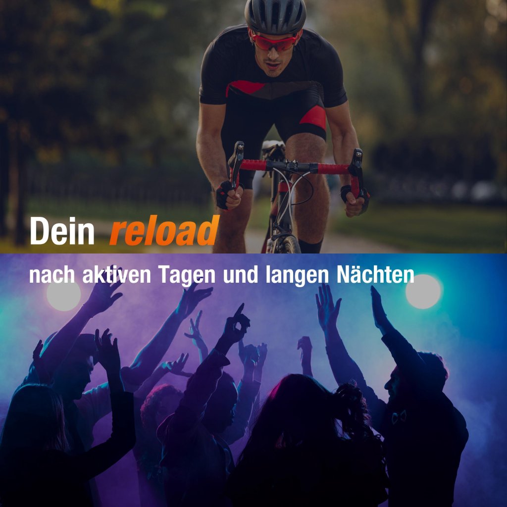 Elotrans® reload – Veganes Trinkpulver Apfel – Isotonische Elektrolyt-Glucose-Mischung mit Vitaminen, Mineralstoffen und Cholin,15 Stück