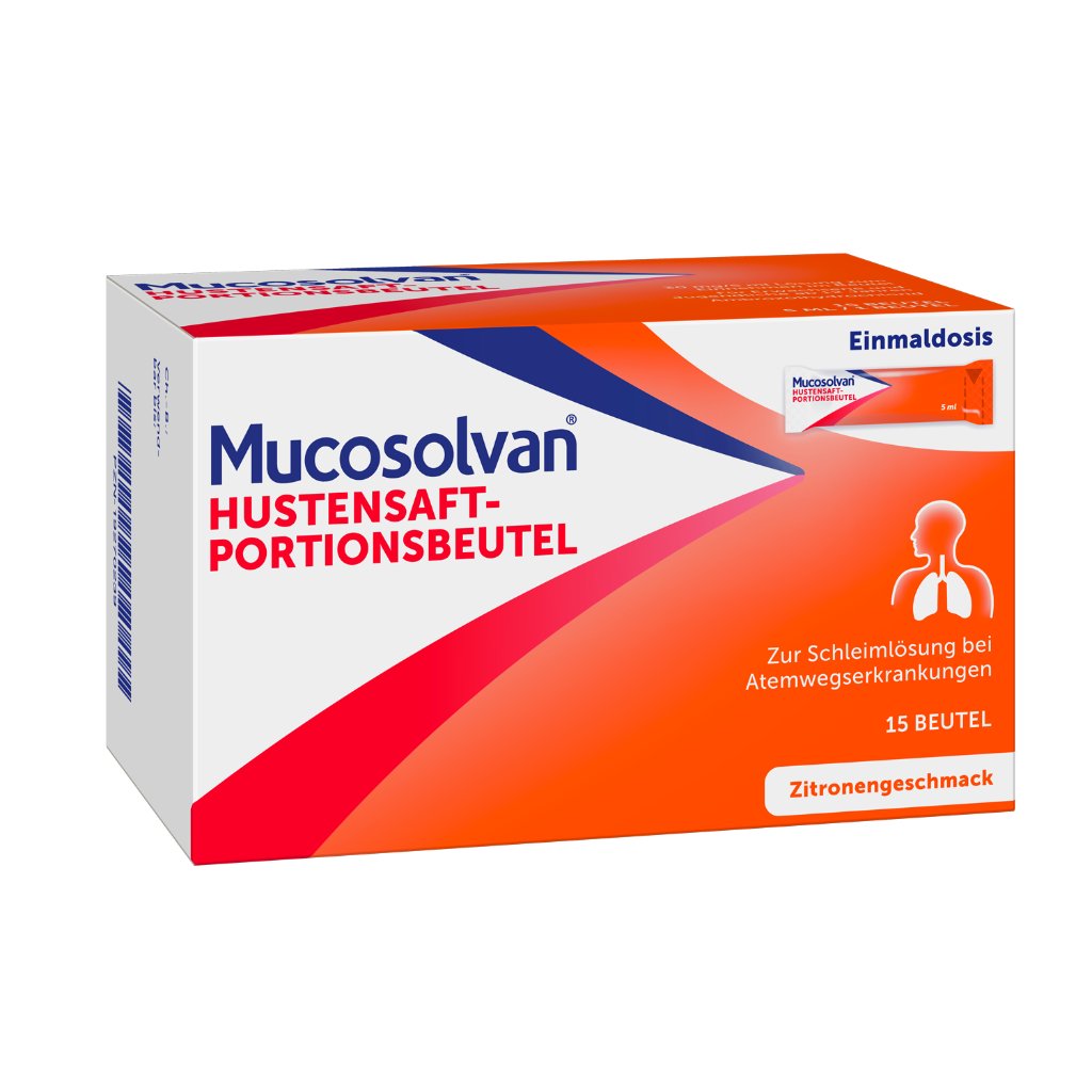 MUCOSOLVAN Hustensaft-Portionsbeutel 30 mg/5 ml