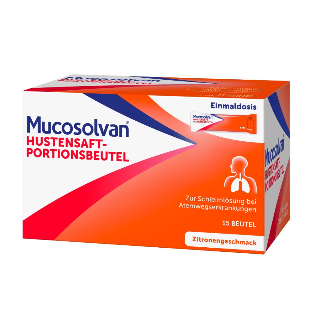 MUCOSOLVAN Hustensaft-Portionsbeutel 30 mg/5 ml