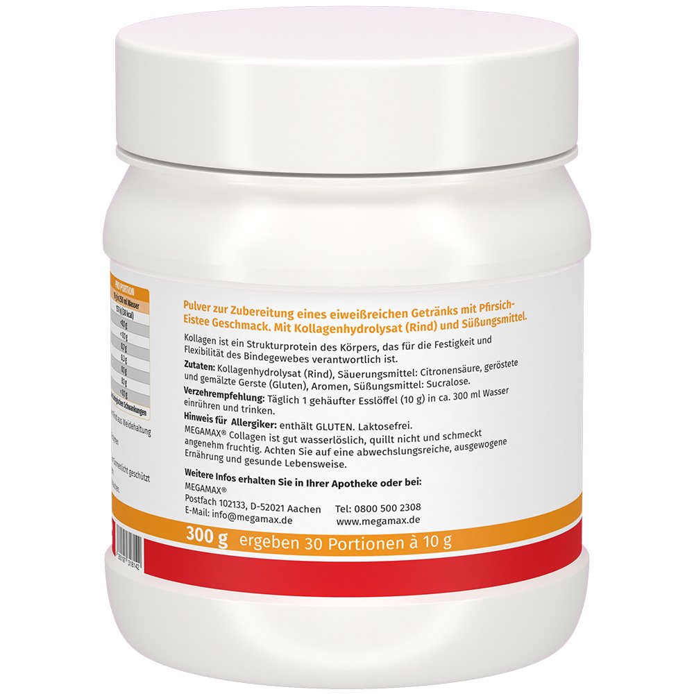 COLLAGEN CLEAR Glow Kollagen Peptide Pfirsich Plv.