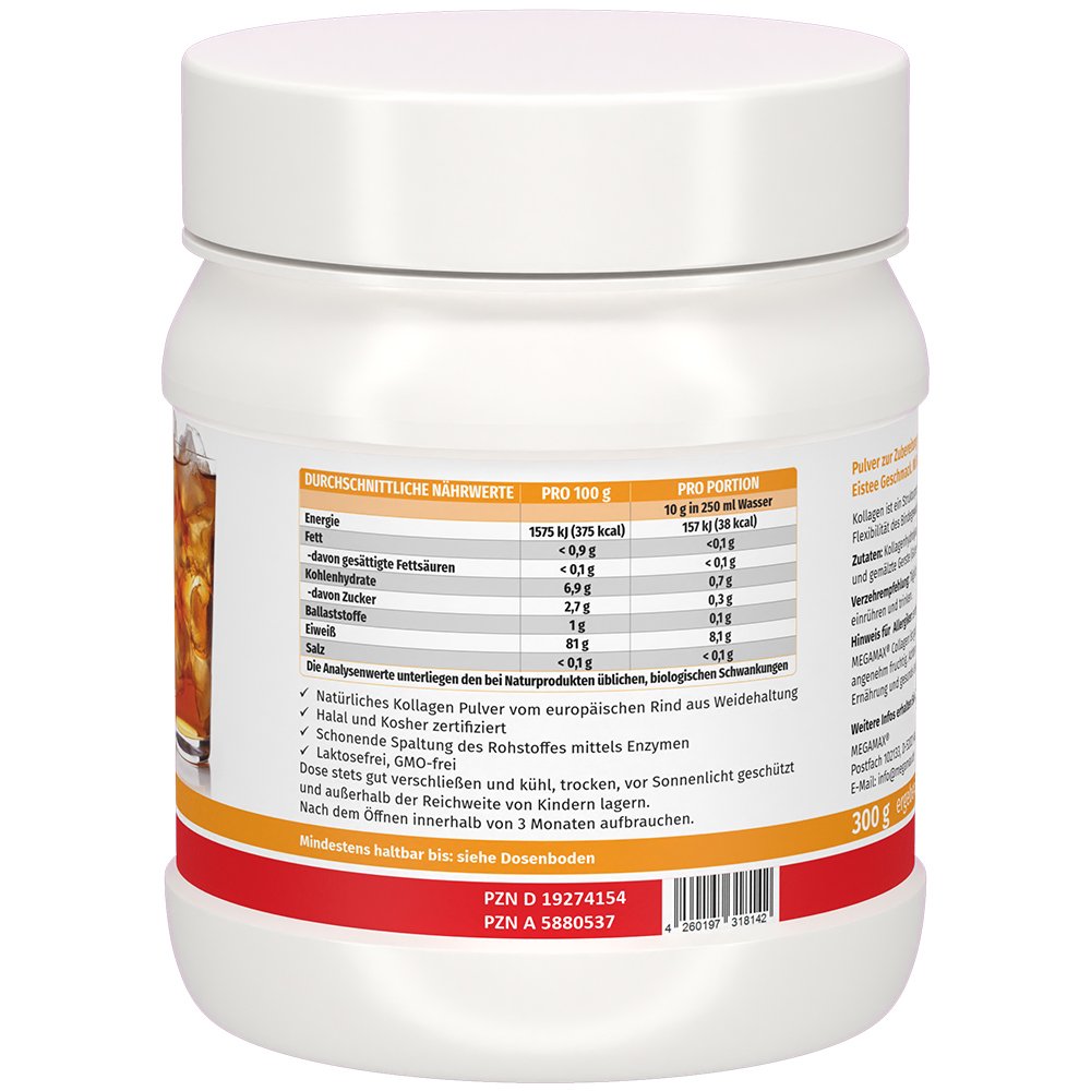 COLLAGEN CLEAR Glow Kollagen Peptide Pfirsich Plv.