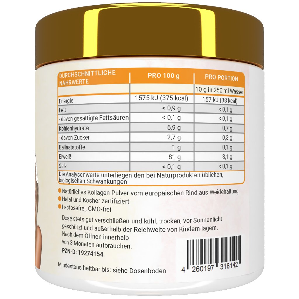 COLLAGEN CLEAR Glow Kollagen Peptide Pfirsich Plv.