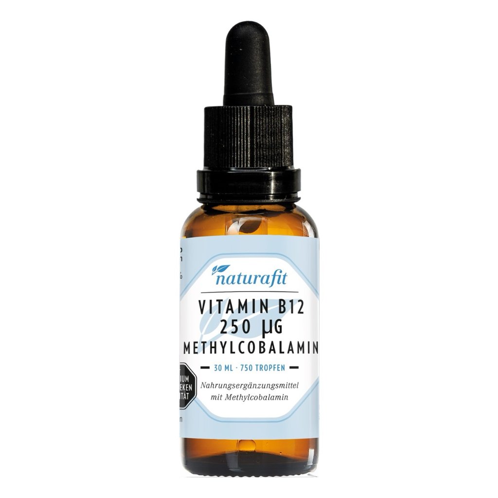 NATURAFIT Vitamin B12 250 μg Methylcobalamin Tro.