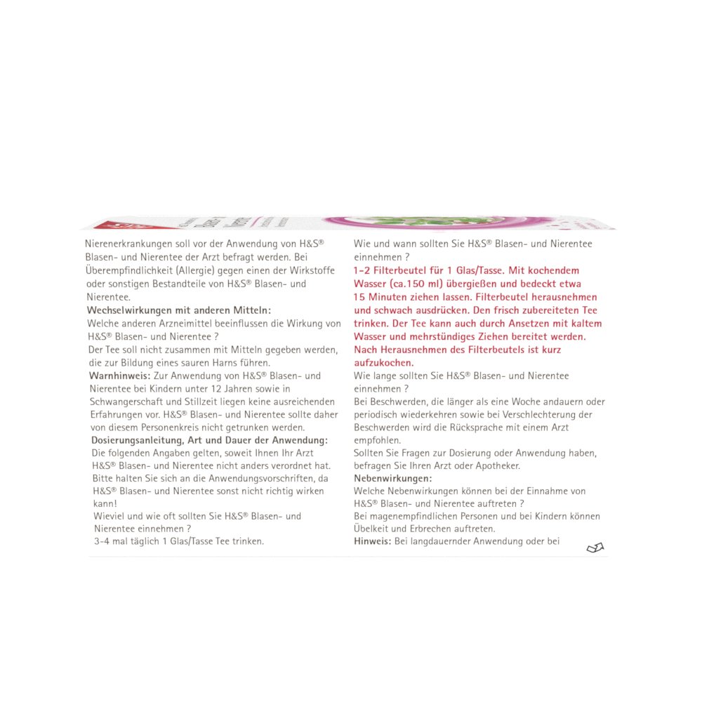 H&S Blasen- und Nierentee